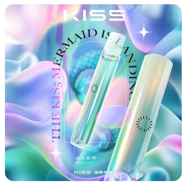 KIS5鎧斯5號電子煙主機 KISS 雙模式波波桿 顏色 美人魚