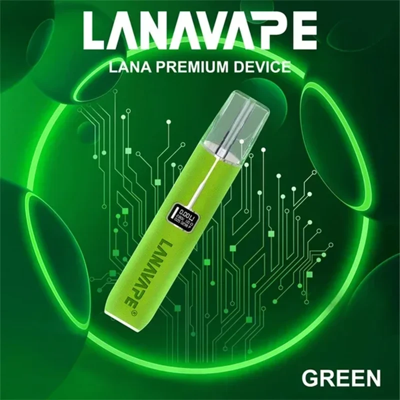 LANA 一代皮革電子煙主機 綠色