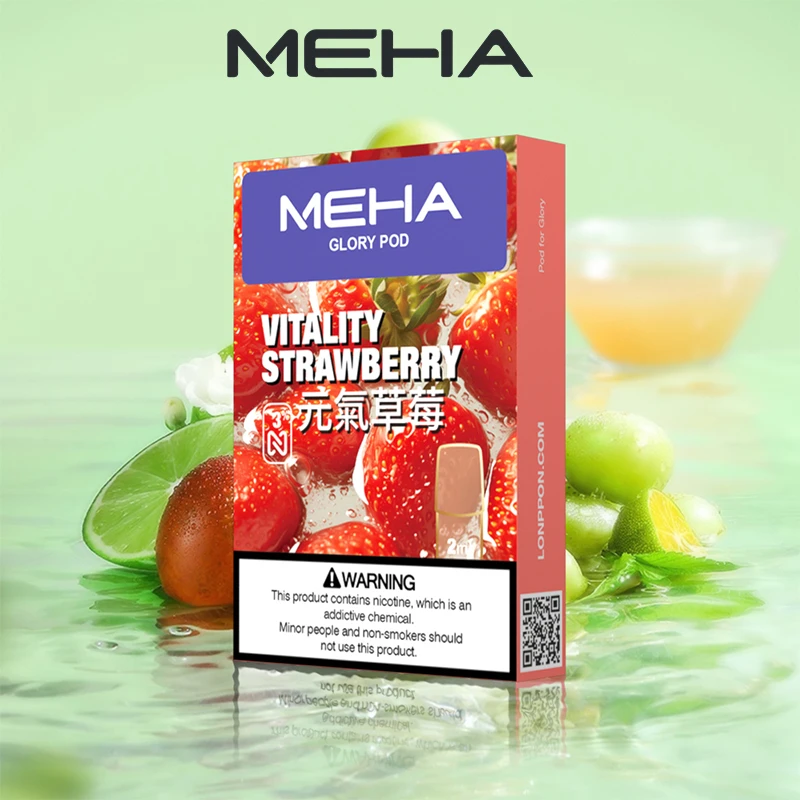MEHA 魅嗨一代煙彈 元氣草莓口味