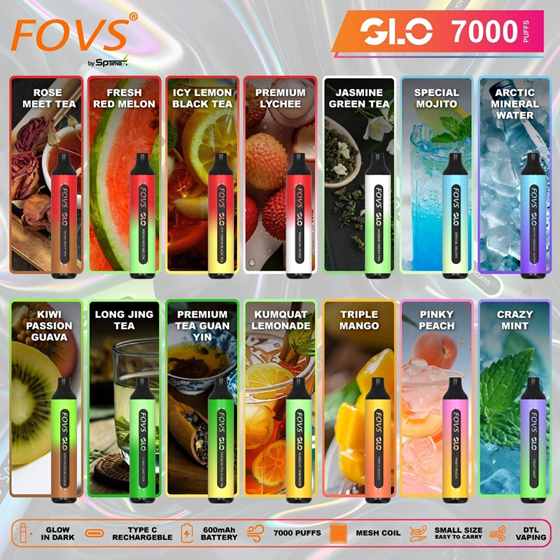 SP2S GLO 7000 一次性電子煙 可充電