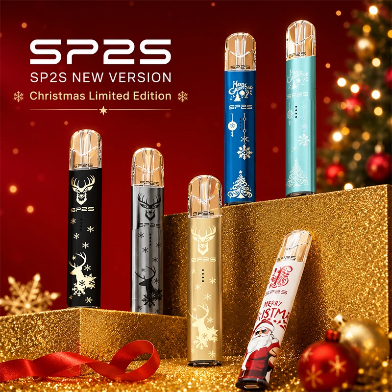 SP2S 鈦色主機・聖誕限量系列 鹿頭雪花款 一代通用電子煙主機