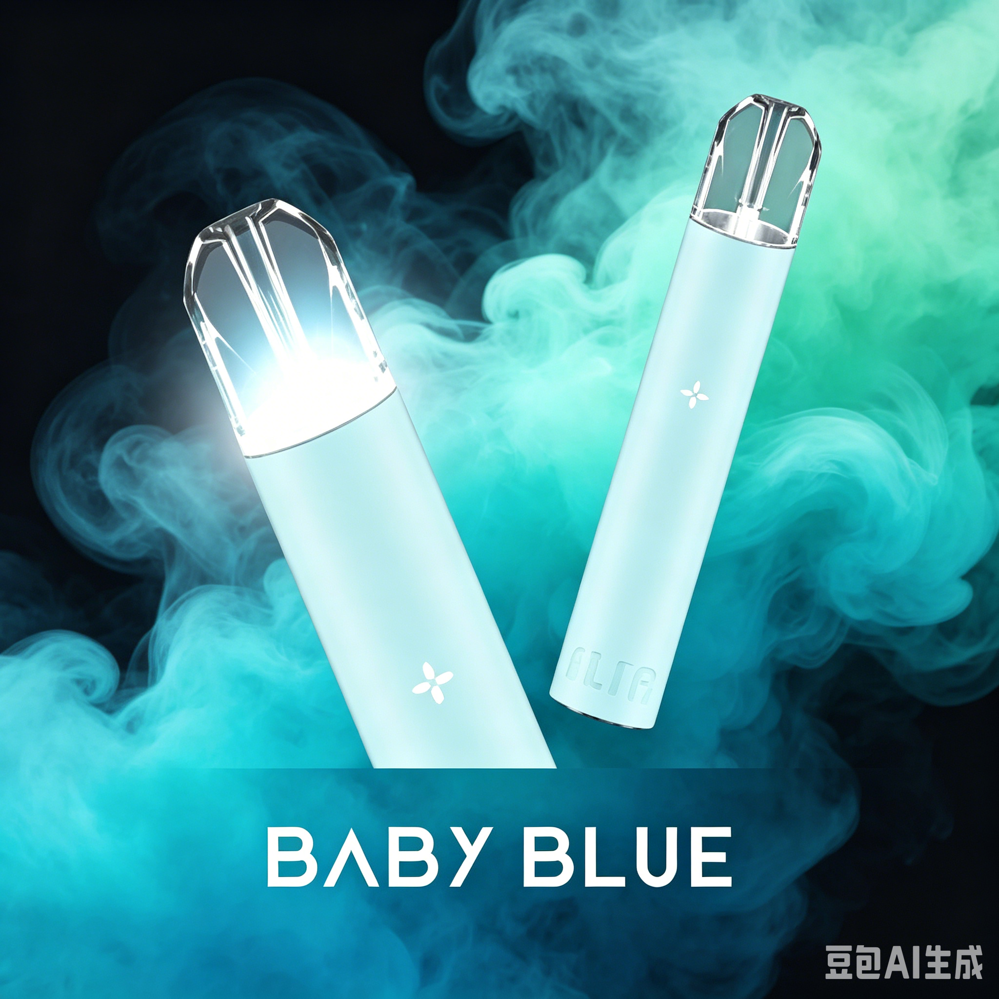 哩亞ILIA一代發光換彈電子煙主機 顏色 寶寶藍