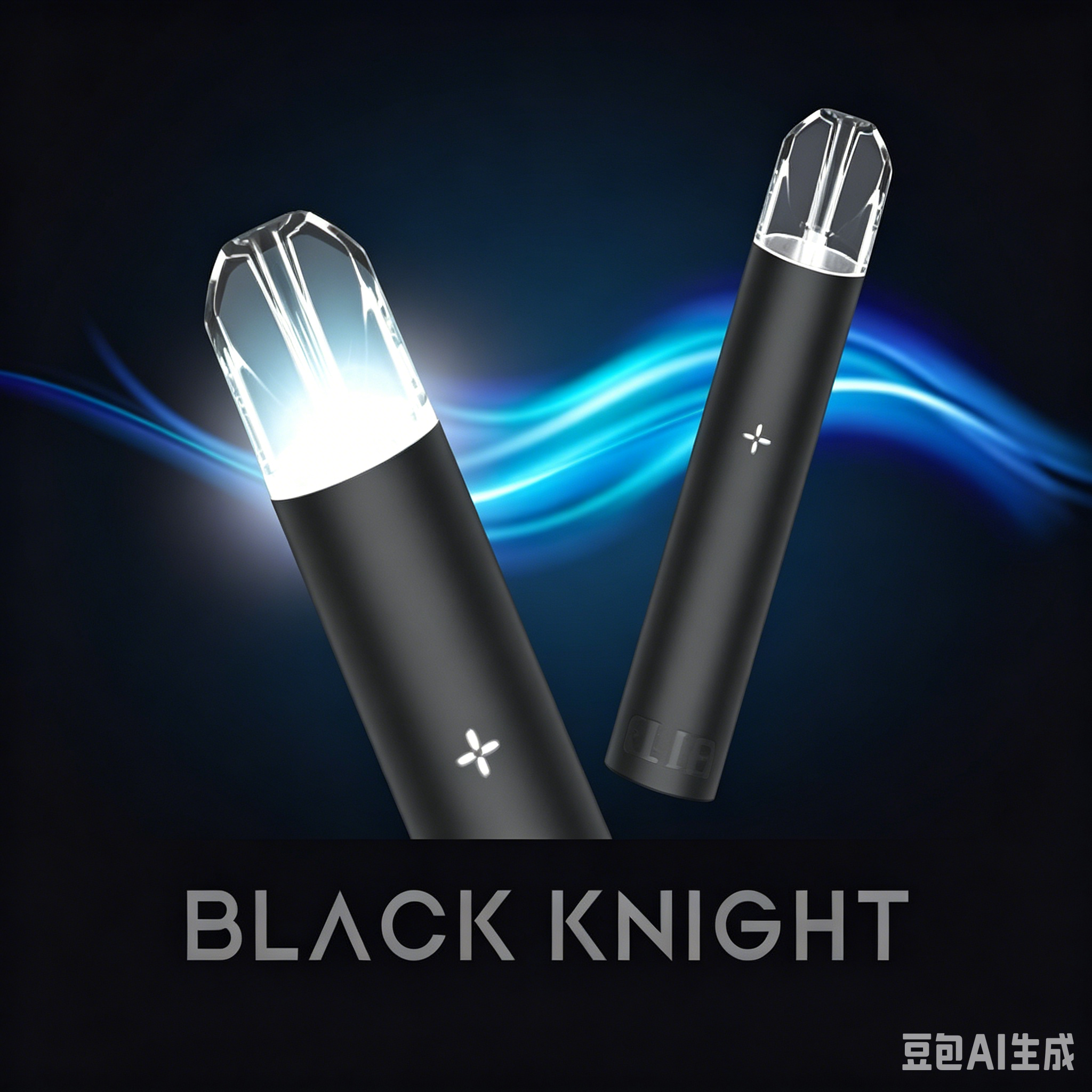 哩亞ILIA一代發光換彈電子煙主機 顏色 黑騎士